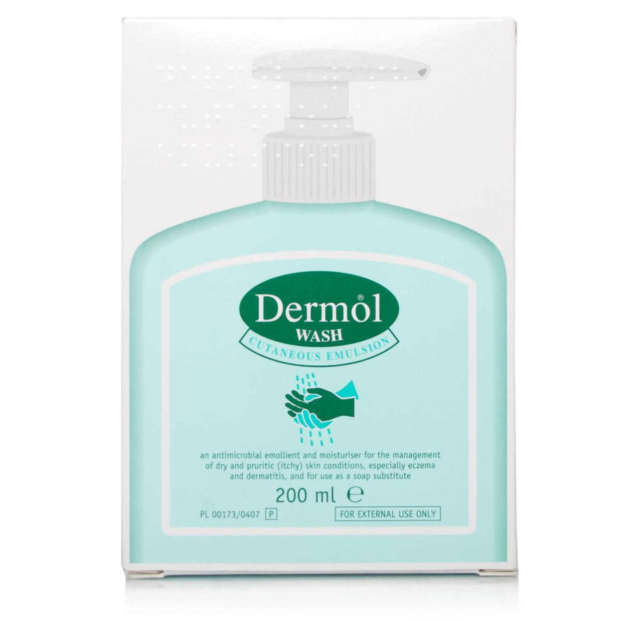 Dermol Wash Emulsion 200ml Image 1