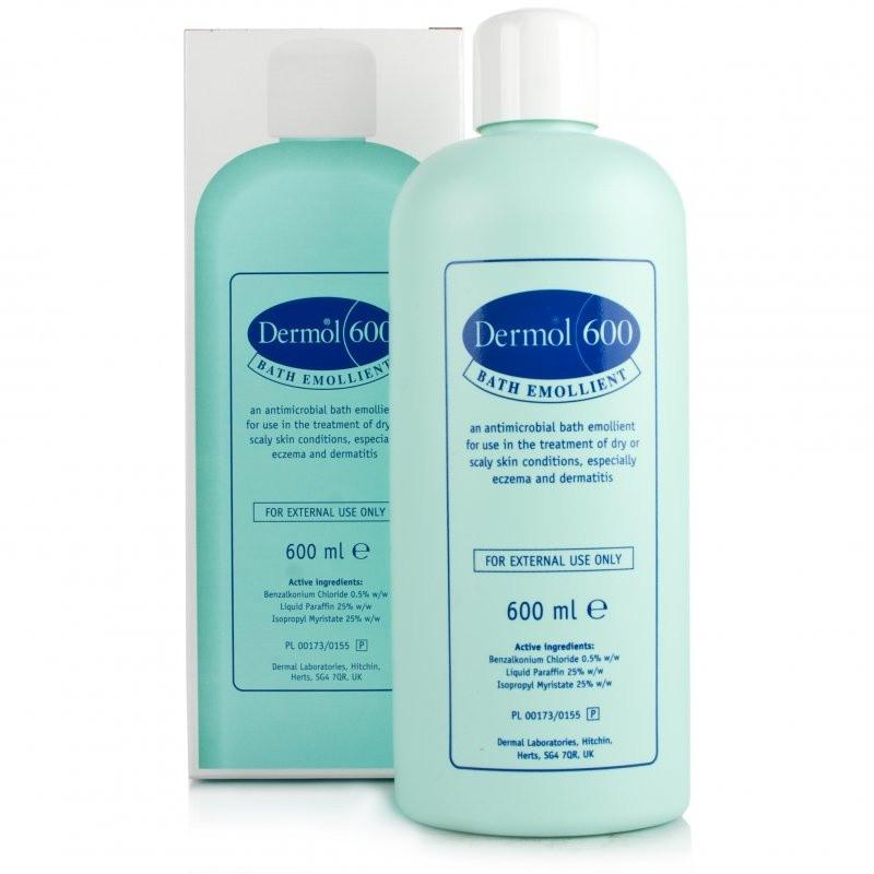 Dermol 600 Bath Emollient 600ml Image 1