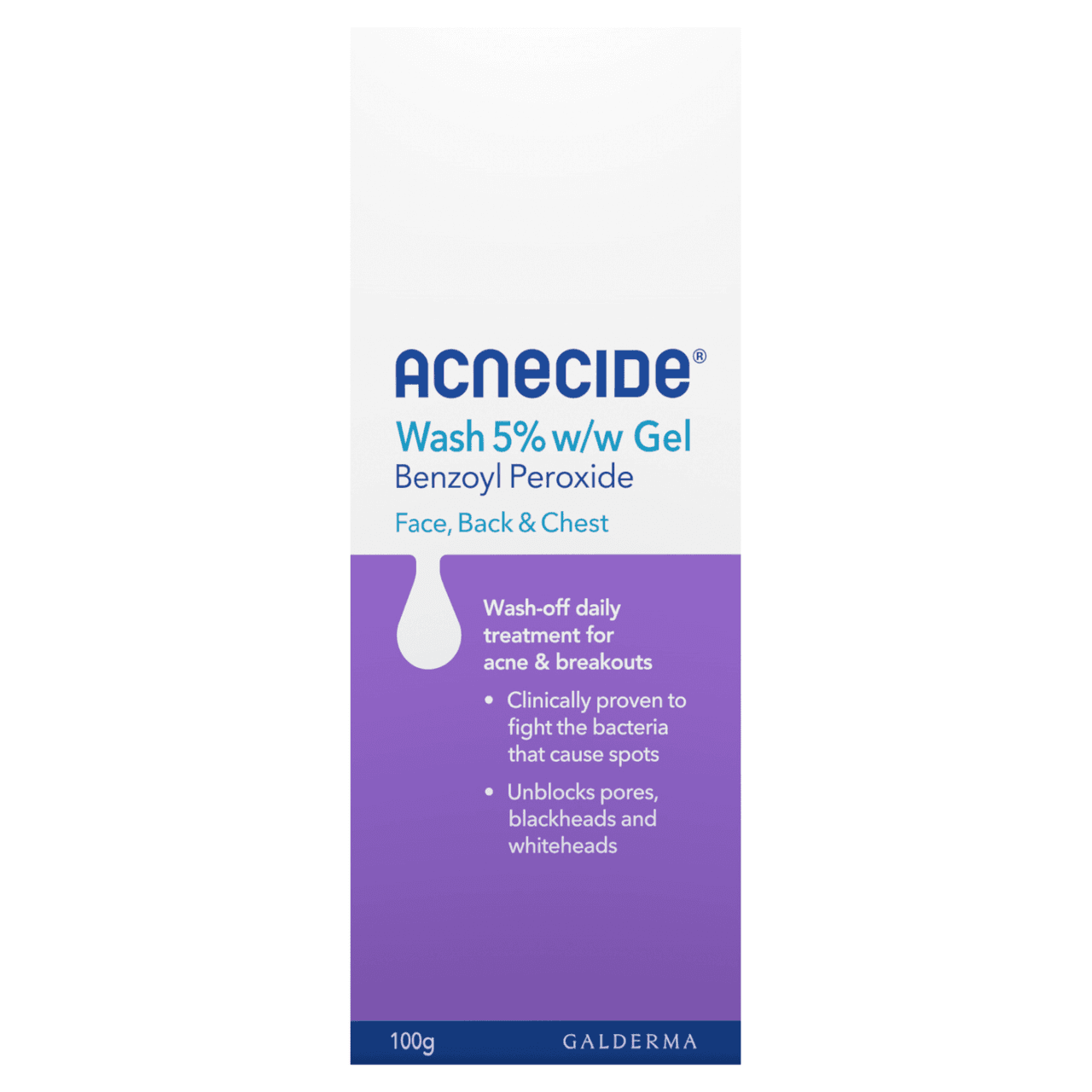 Acnecide Wash 5% w/w Gel 100g Image 1