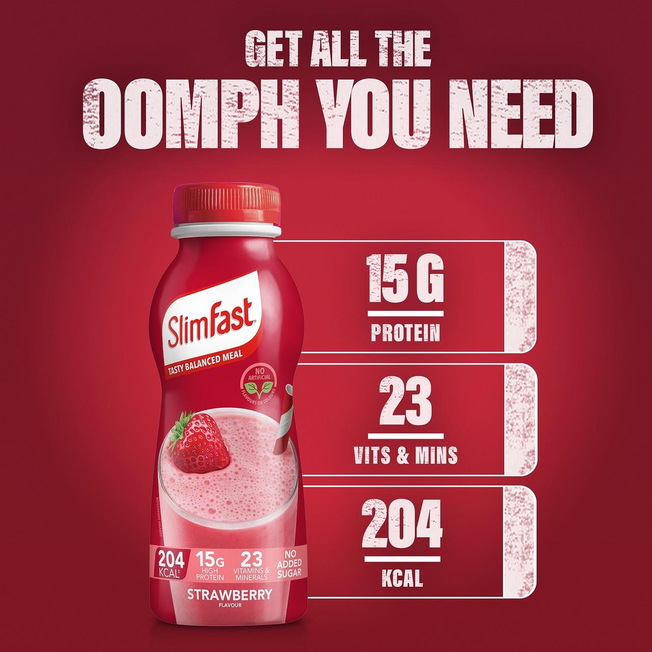 SlimFast Milkshake Multipack Bottle Strawberry 6x325ml Image https://cdn11.bigcommerce.com/s-g585yu857h/images/stencil/1280w/products/4075/7513/SlimFast-Milkshake-Multipack-Bottle-Strawberry__21051__53950.1779201251.jpg1