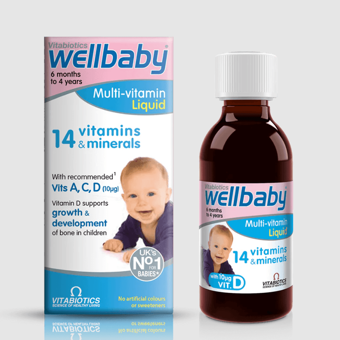 Vitabiotics Wellbaby Multi-Vitamin Liquid 150ml Image 1