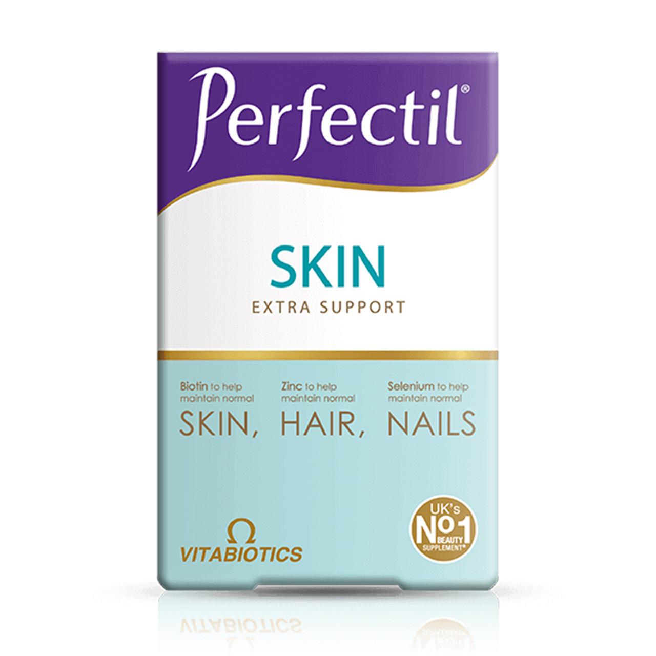 Vitabiotics Perfectil Skin 28 Tablets + 28 Capsules Image 1