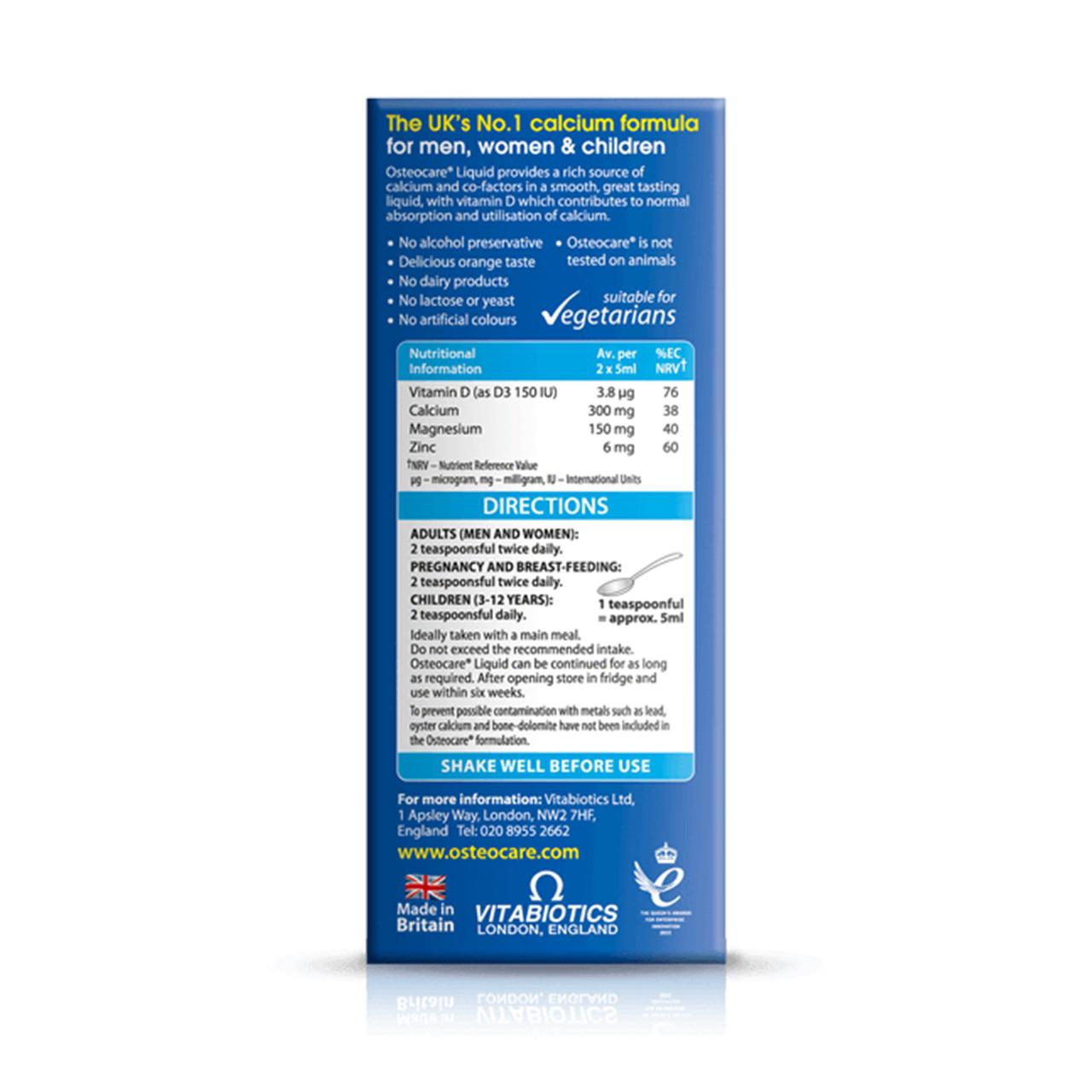 Vitabiotics Osteocare Liquid 200ml Image https://cdn11.bigcommerce.com/s-g585yu857h/images/stencil/1280w/products/4144/7635/Vitabiotics-Osteocare-Liquid__14720__08958.1781536447.jpg1