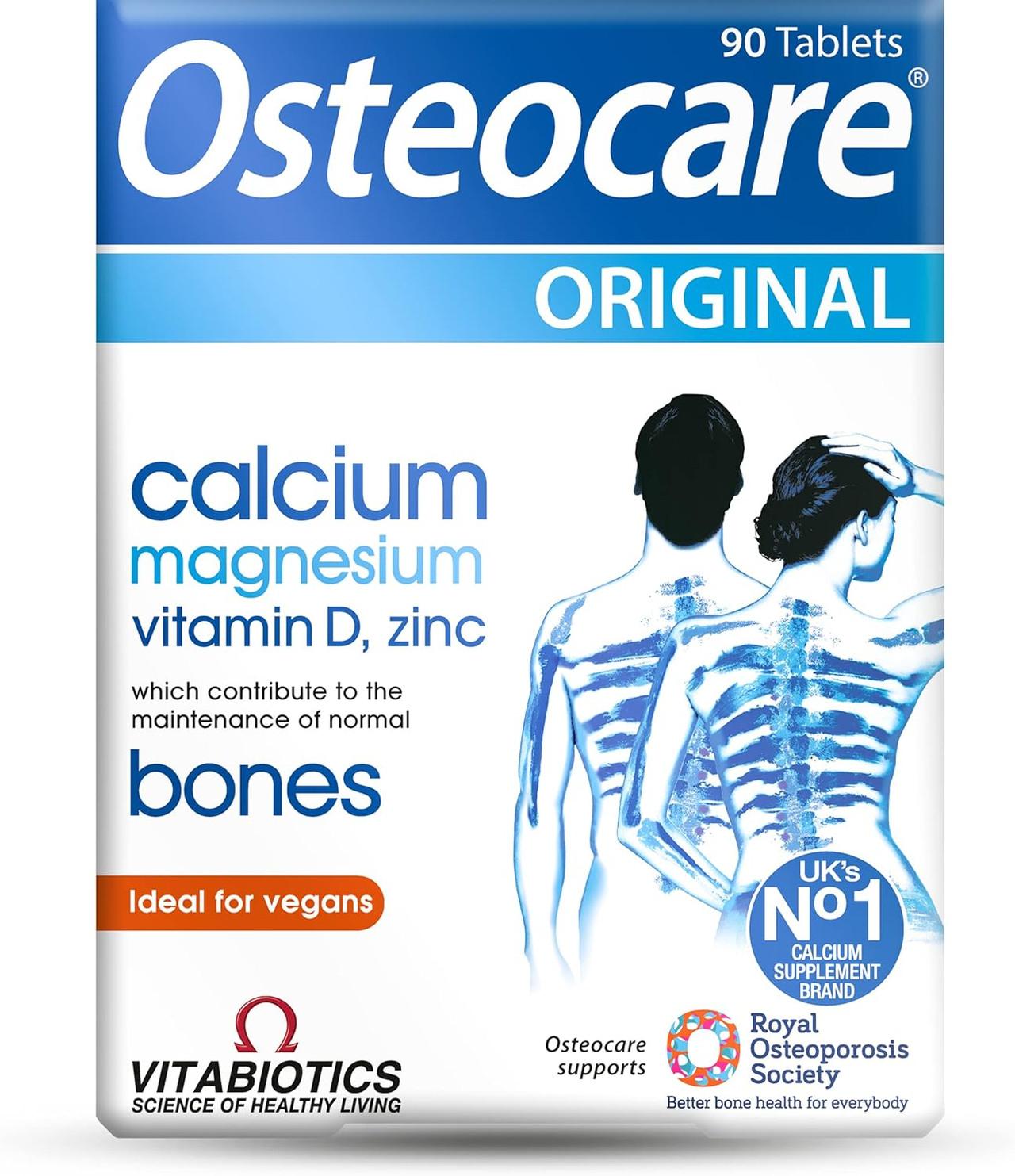 Vitabiotics Osteocare Original 90 Tablets Image 1