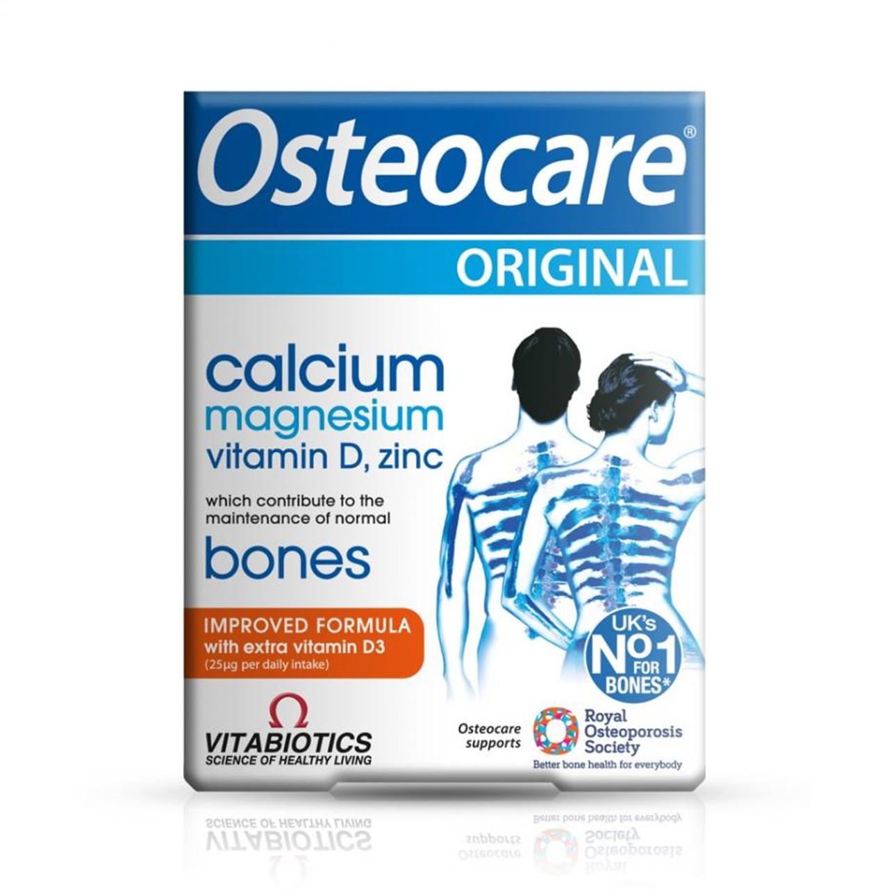 Vitabiotics Osteocare Original 90 Tablets Image 1