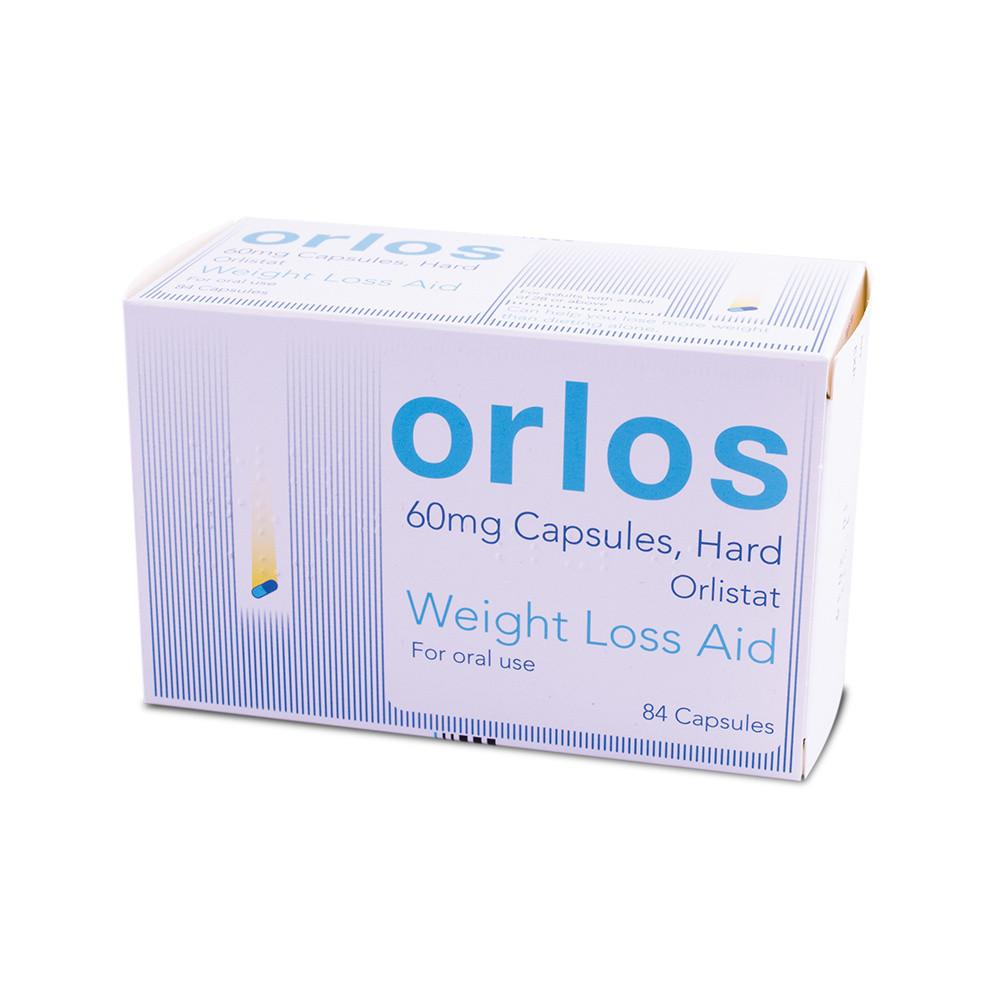 Orlos Weight Loss Aid 60mg 84 Capsules Image 1