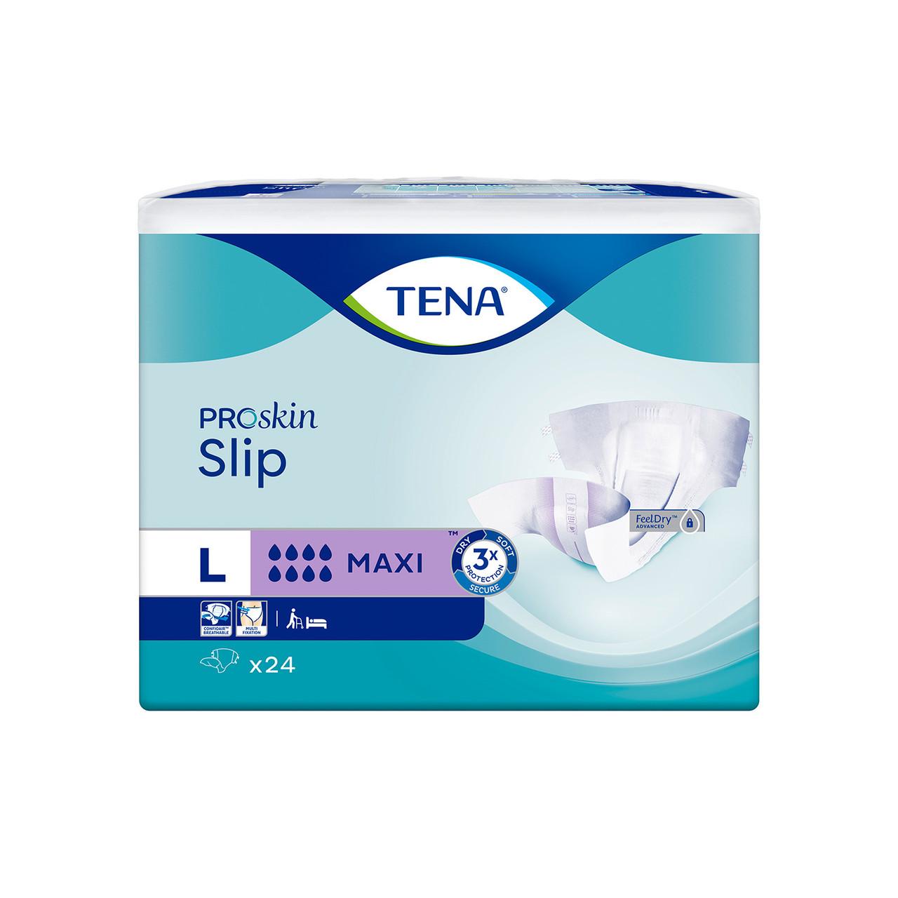 TENA Slip Super All-in-One Incontinence Product Large 24 Pack Image 1