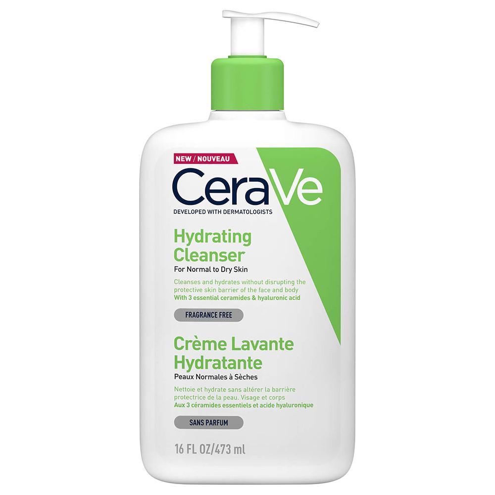 CeraVe Hydrating Cleanser For Face & Body 473ml Image 1