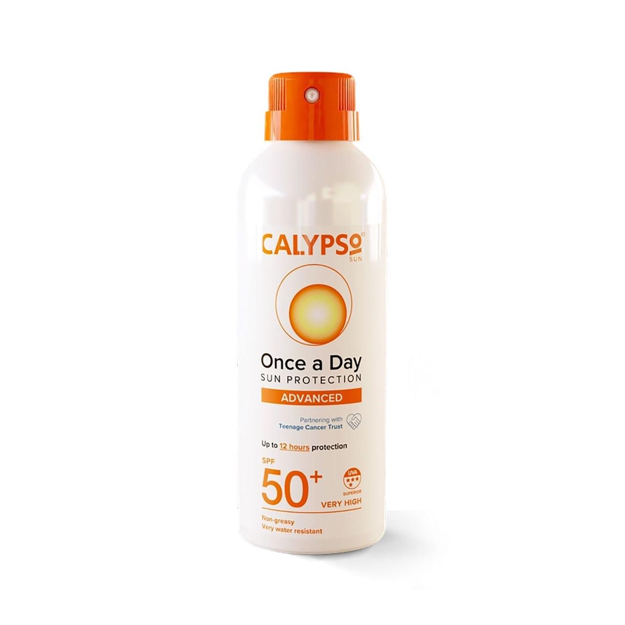 Calypso Sun Once A Day Advanced Spray SPF50 150ml Image 1
