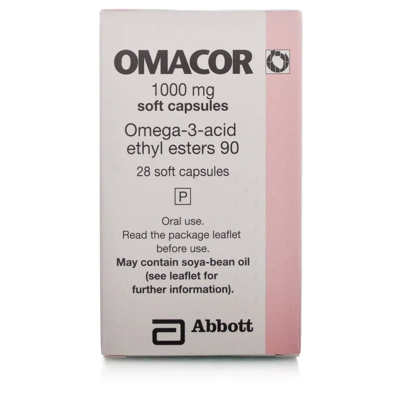 Omacor Capsules 1000mg 28 Capsules Image 1