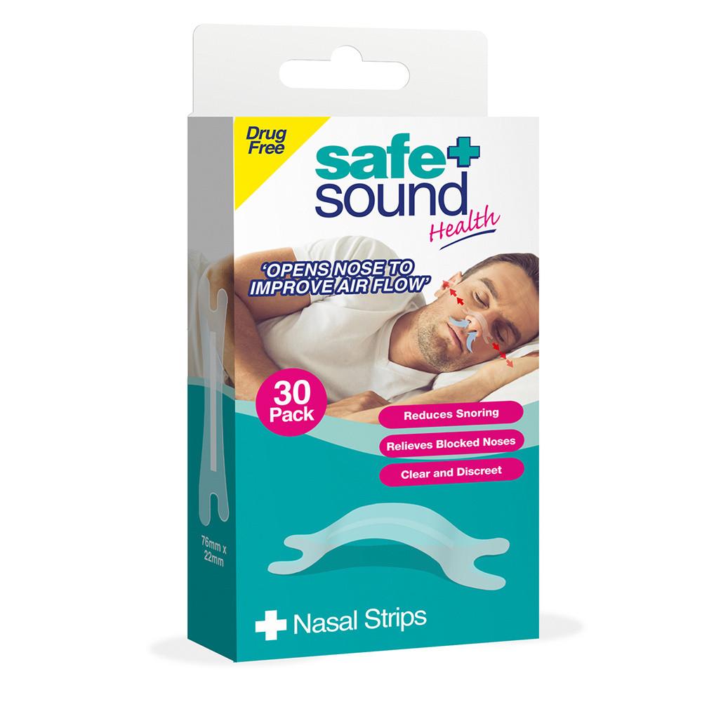 Safe & Sound Nasal Strips 30 Pack Image 1