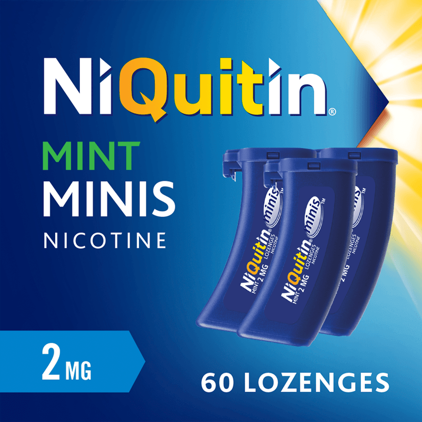 NiQuitin Minis 2mg Mint Lozenges 60 Pack Image https://cdn11.bigcommerce.com/s-g585yu857h/images/stencil/1280w/products/4334/27210/B003L1052K.MAIN__49337.1781536484.png1