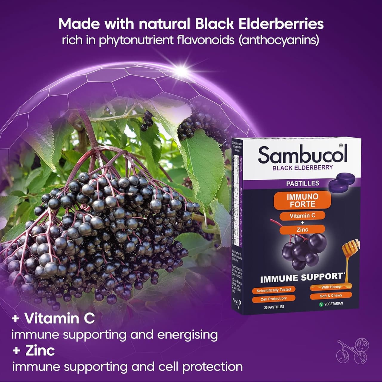Sambucol Immuno Forte Black Elderberry Pastilles 20 Pack Image https://cdn11.bigcommerce.com/s-g585yu857h/images/stencil/1280w/products/4336/38058/81KWb2LKcOL._AC_SL1500___20557.1787329875.jpg1