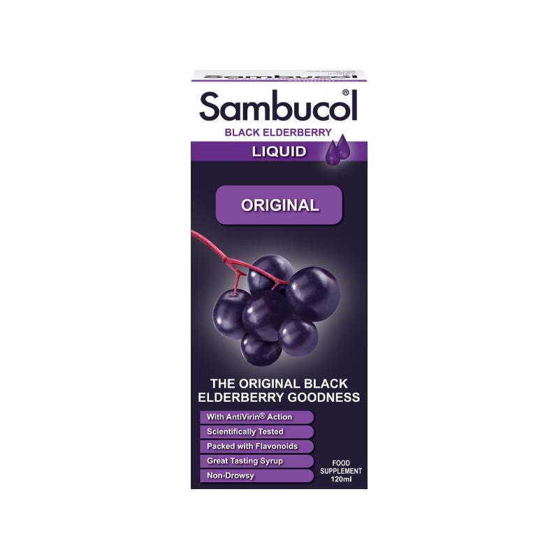 Sambucol Black Elderberry Extract Original 120ml Image 1