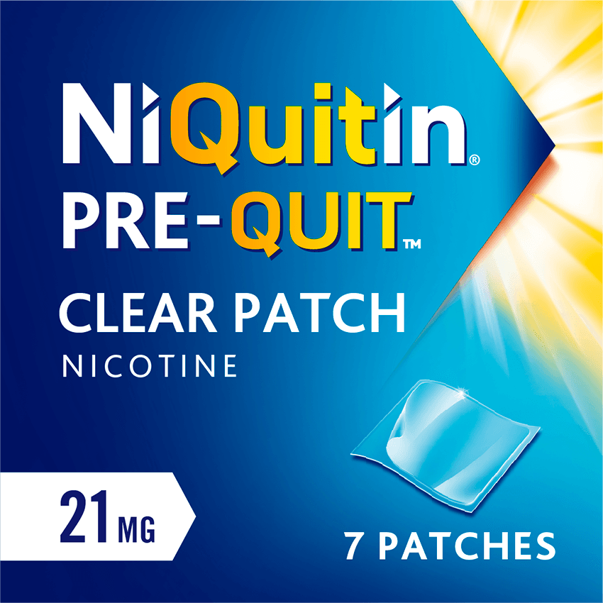 NiQuitin Pre-Quit Patches 21mg 7 Pack Image 1