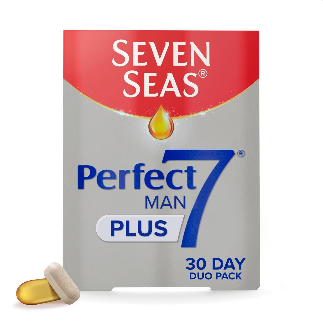 Seven Seas Perfect 7 Multivitamins Man 30 Capsules + 30 Tablets Image 1