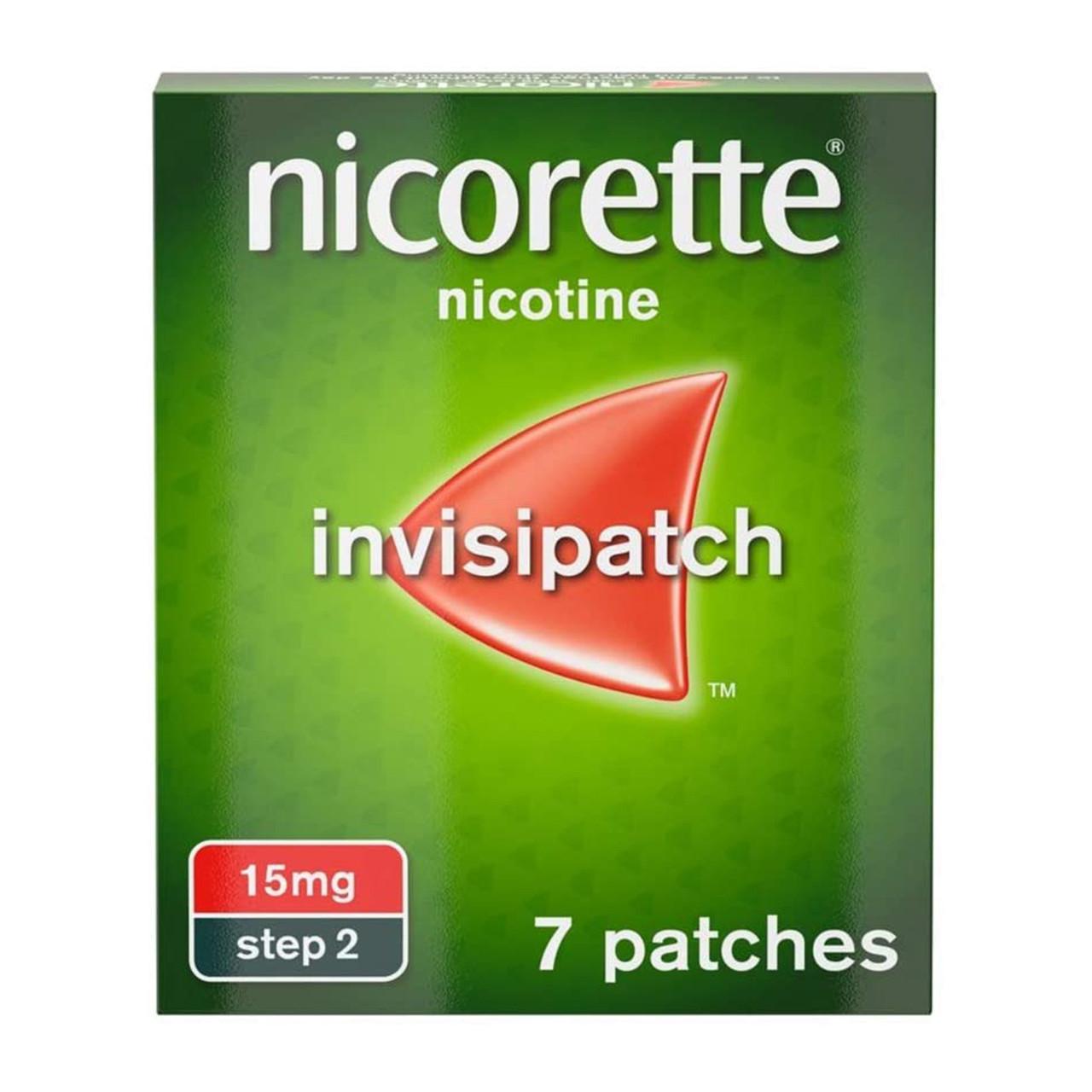 Nicorette Invisi Step 2 15mg 7 Patches Image 1