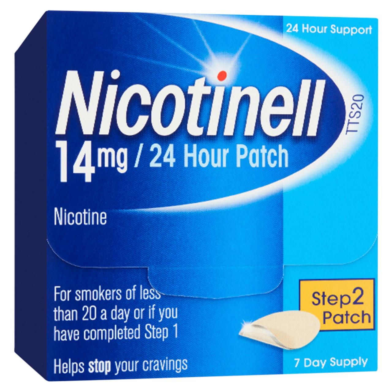Nicotinell 14mg/24 Hour Patches Step 2 7 Pack Image 1