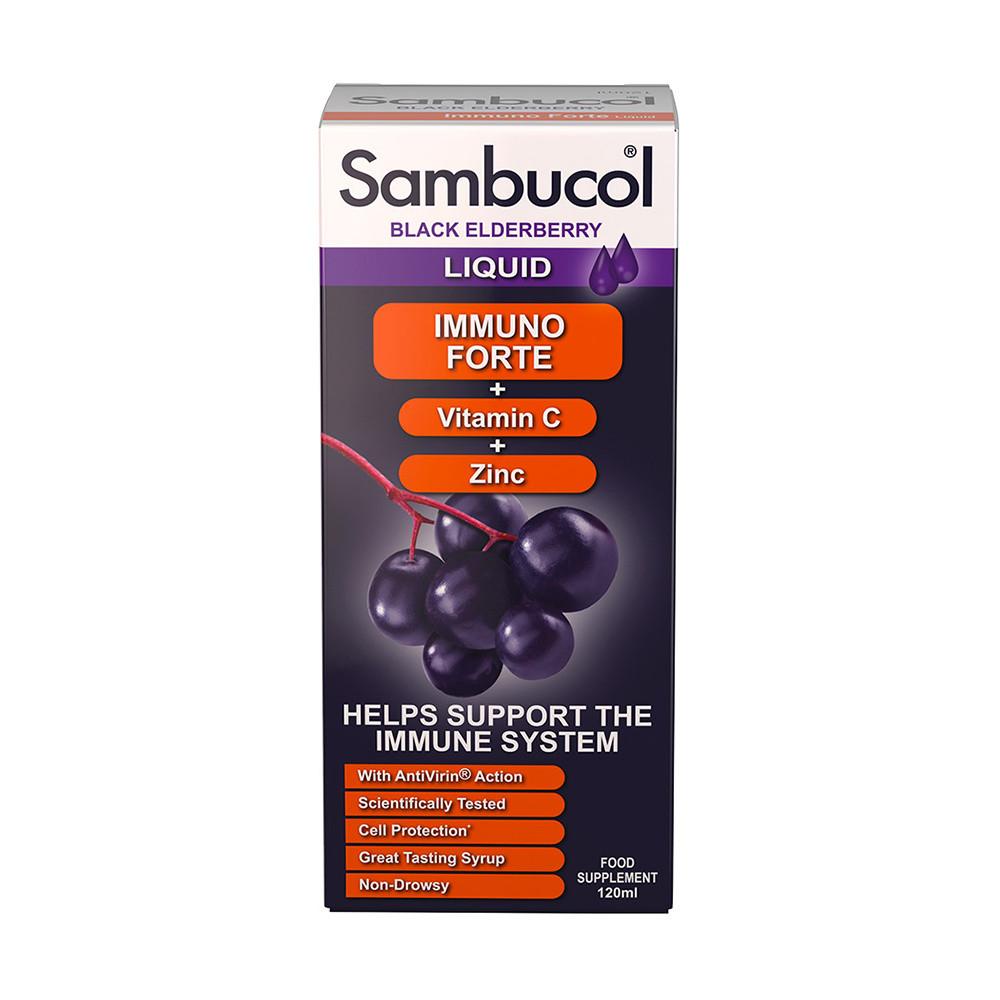 Sambucol Immuno Forte Liquid 120ml Image 1