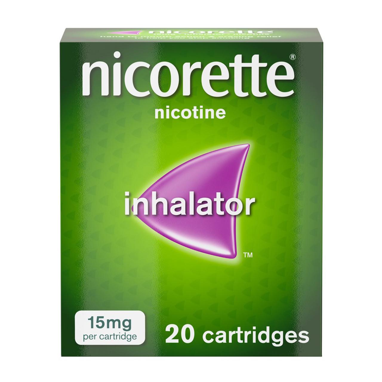 Nicorette Inhalator 15mg 20 Pack Image 1