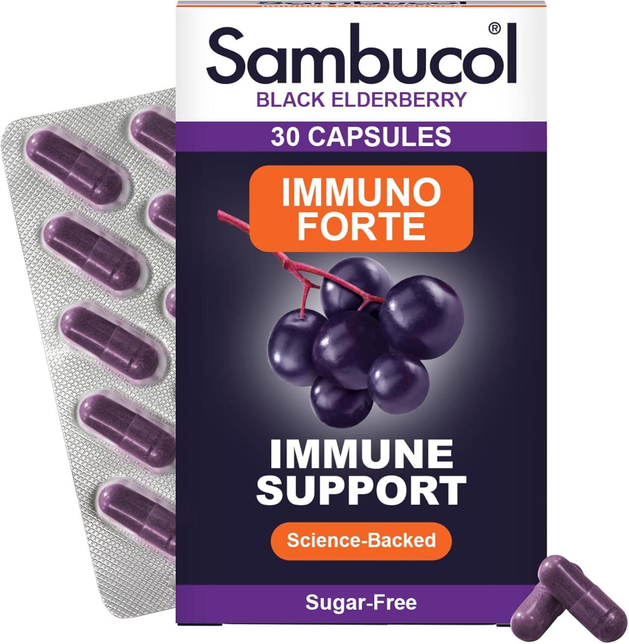 Sambucol Immuno Forte Black Elderberry Capsules 30 Capsules Image https://cdn11.bigcommerce.com/s-g585yu857h/images/stencil/1280w/products/4454/38048/712X9kfpBML._AC_SL1500___66146.1787329812.jpg1