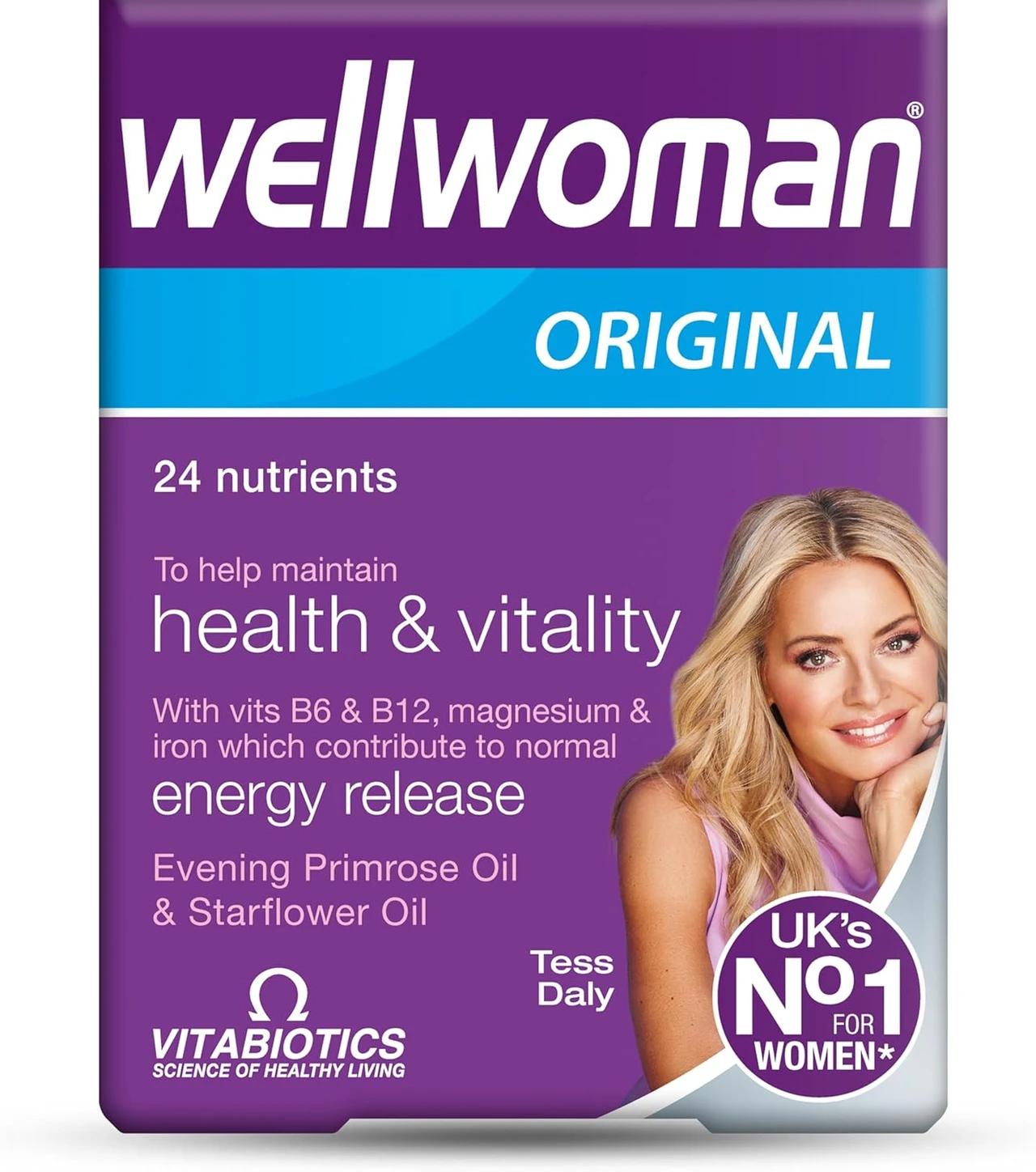 Vitabiotics Wellwoman Original 30 Capsules Image 1