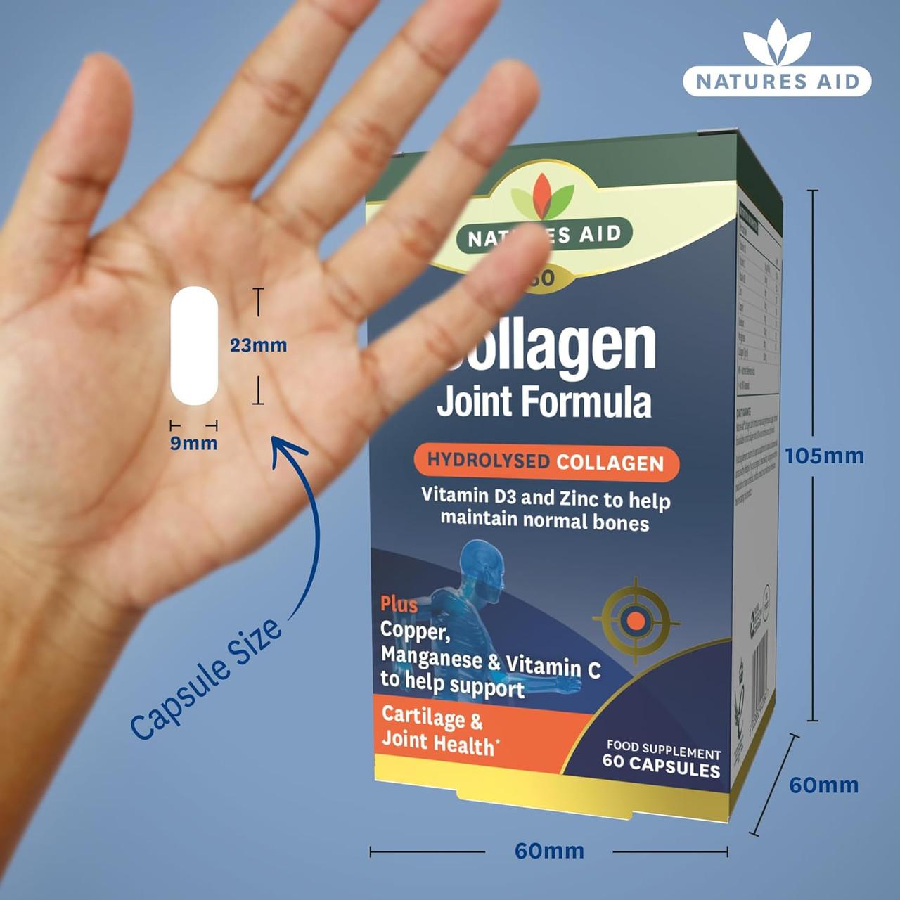 Natures Aid Collagen Joint Formula with Vitamin D3 & Zinc, plus Copper, Manganese & Vitamin C 60 VCaps Image https://cdn11.bigcommerce.com/s-g585yu857h/images/stencil/1280w/products/4492/35249/71x11fk48yL._AC_SL1500___41840.1784881703.jpg1