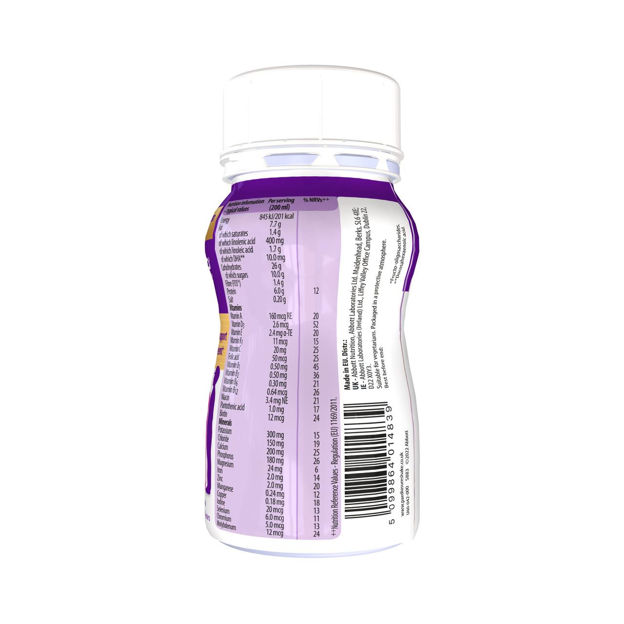 PaediaSure Shake Vanilla Flavour Multivitamin Drink for Kids 4 x 200ml Image https://cdn11.bigcommerce.com/s-g585yu857h/images/stencil/1280w/products/4523/15968/150731_image_5__84689.1781536644.jpg1