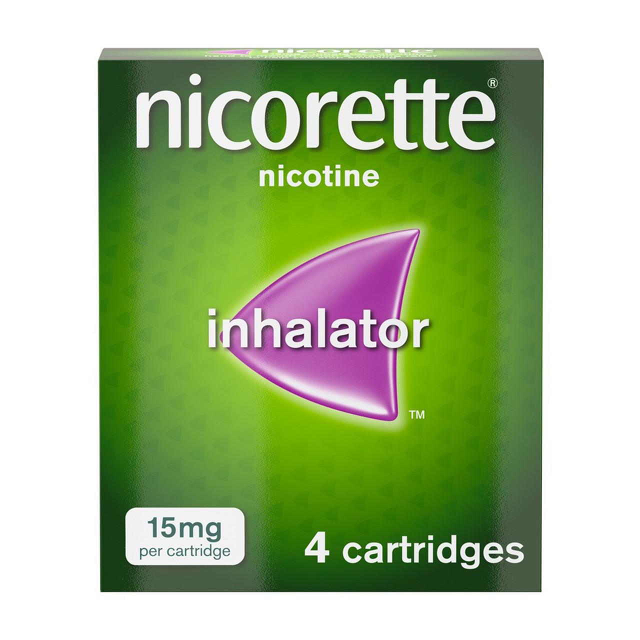 Nicorette Inhalator 15mg 4 Pack Image 1