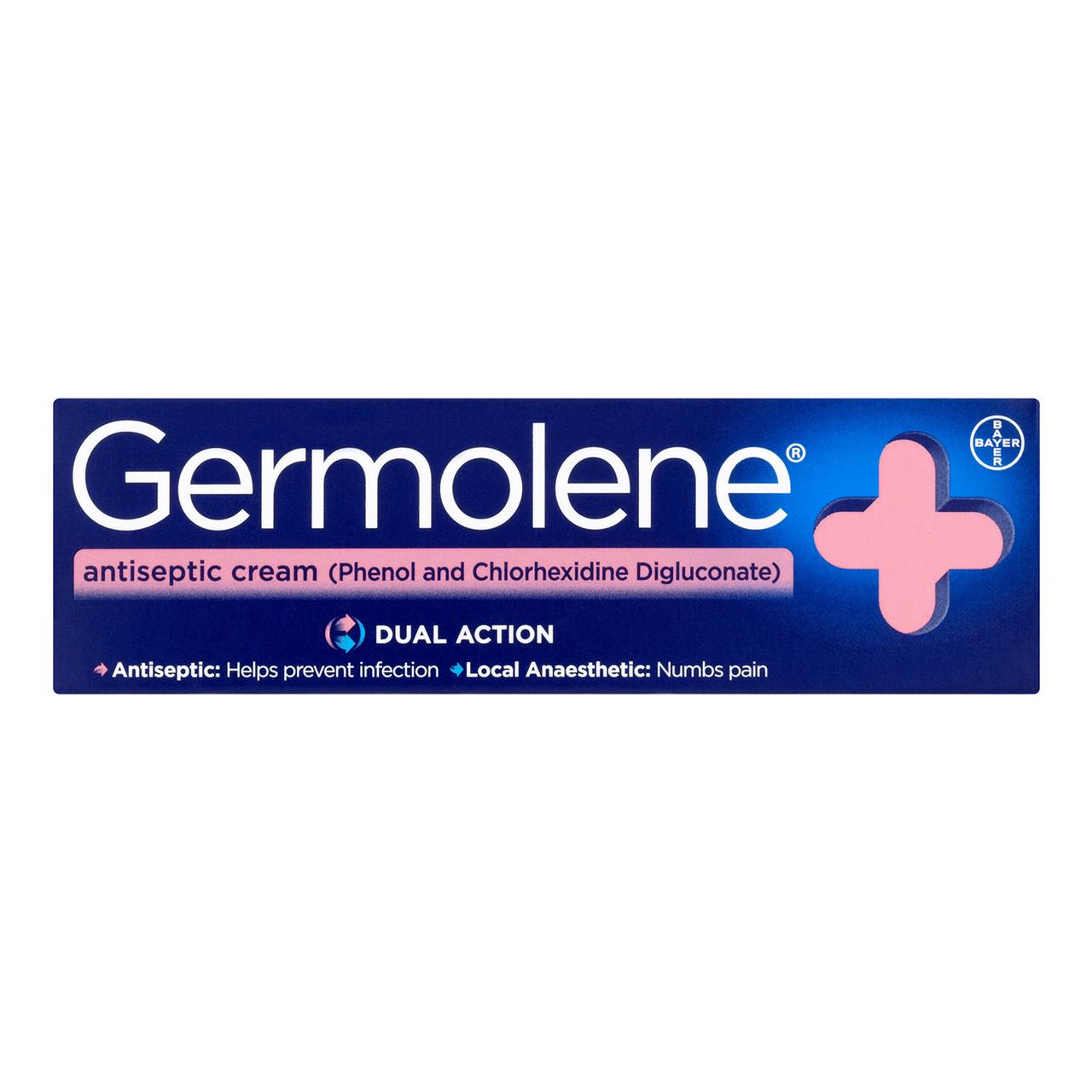 Germolene Dual Action Antiseptic Cream 30g Image 1
