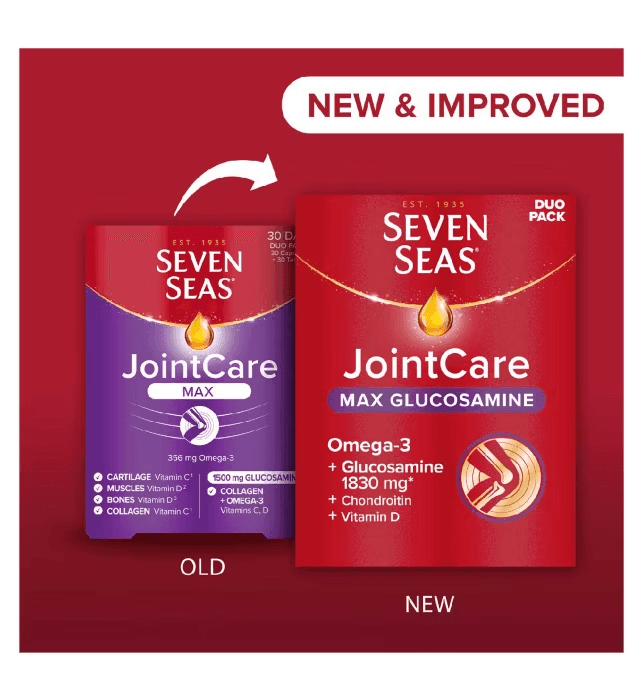 Seven Seas JointCare Max Glucosamine Tablets & Fish Oil 30 Tablets + 30 Capsules Image https://cdn11.bigcommerce.com/s-g585yu857h/images/stencil/1280w/products/4640/25554/download_1__53933.1765985999.png1