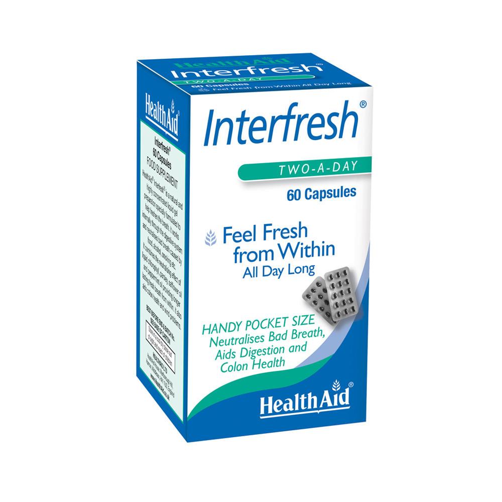HealthAid Interfresh 60 Capsules Image 1