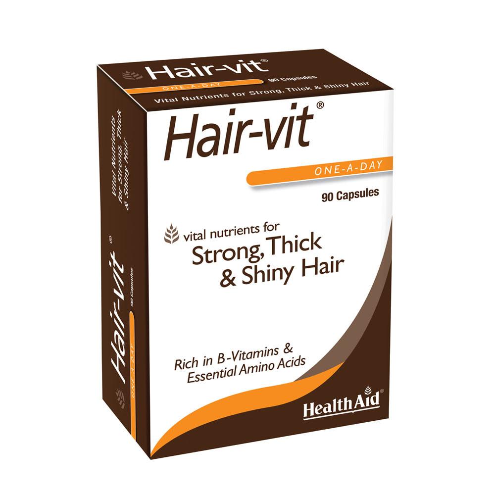 HealthAid Hair-Vit For Strong Hair 90 Capsules Image 1