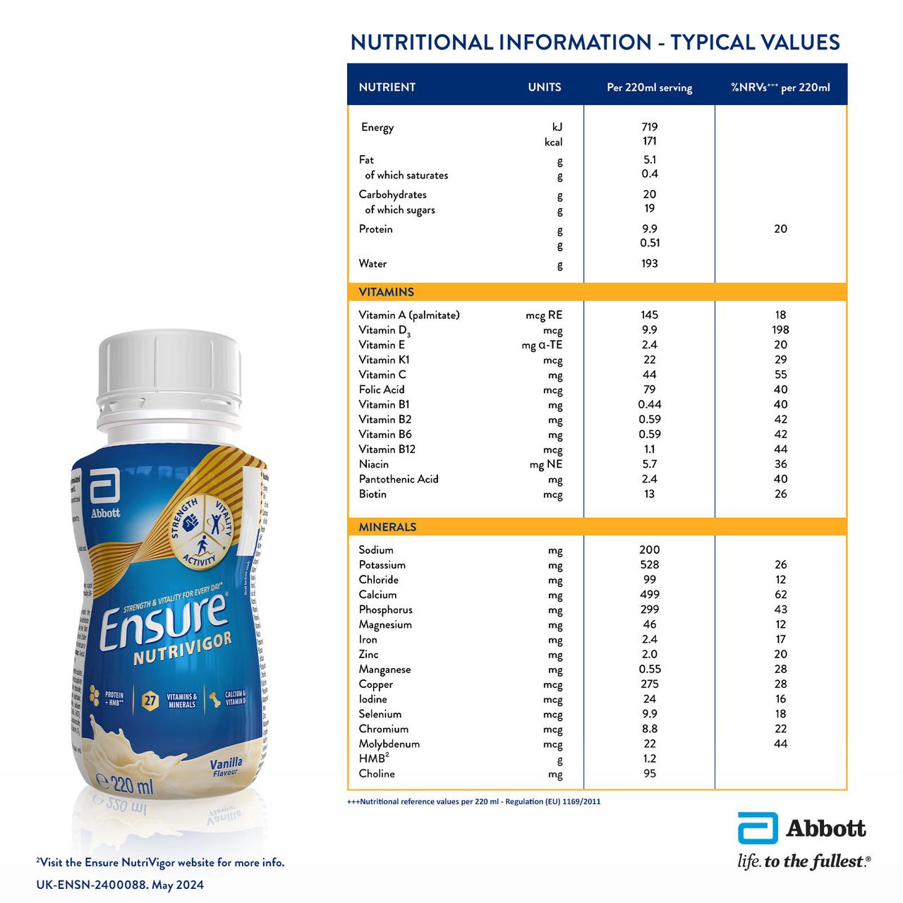 Ensure NutriVigor Nutritonal Shake Ready To Drink Vanilla Flavour 220ml x 8 Image https://cdn11.bigcommerce.com/s-g585yu857h/images/stencil/1280w/products/4719/15939/154845_IMAGE_6__25561.1782123333.jpg1