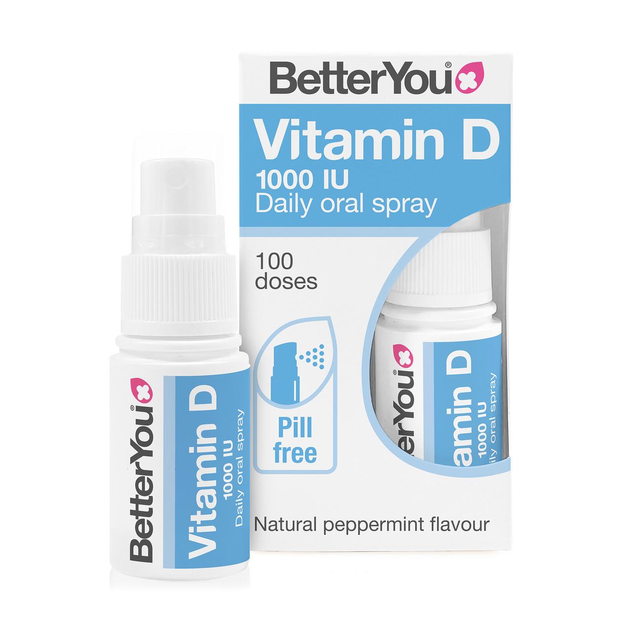 BetterYou D1000 Vitamin D Oral Spray 15ml Image 1