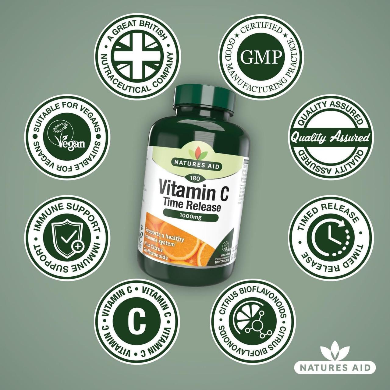 Natures Aid Vitamin C 1000mg Time Release 180 Tablets Image https://cdn11.bigcommerce.com/s-g585yu857h/images/stencil/1280w/products/4831/35264/71zUGe-M0rL._AC_SL1500___03680.1784882279.jpg1