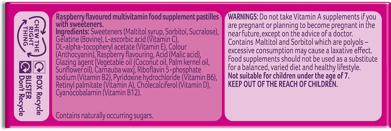 Bassetts Multivitamins For 7-11 Years Raspberry Flavour 30 Chewy Multivitamins Image https://cdn11.bigcommerce.com/s-g585yu857h/images/stencil/1280w/products/4843/38090/71FPjh6aJZL._AC_SL1500___80081.1787330697.jpg1