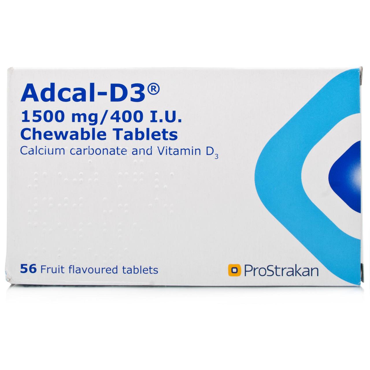 Adcal D3 56 Chewable Tablets Image 1
