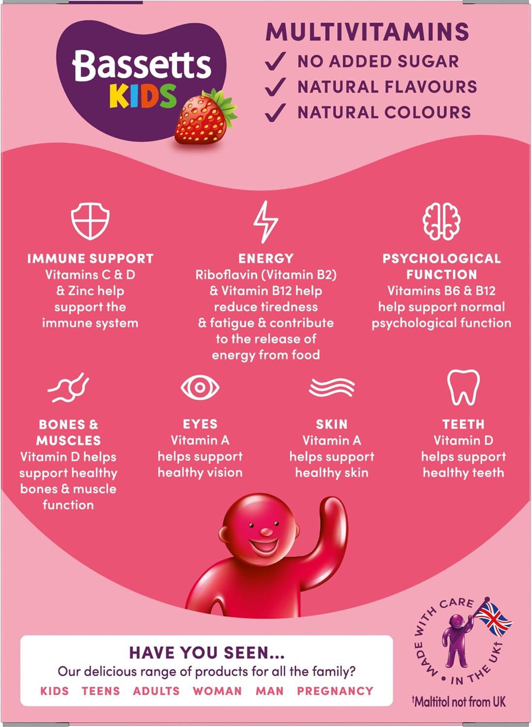 Bassetts Multivitamins For 3-6 Years Strawberry Flavour 30 Soft & Chewy Multivitamins Image https://cdn11.bigcommerce.com/s-g585yu857h/images/stencil/1280w/products/4885/38105/71pMGtfoJ6L._AC_SL1500___41105.1787330908.jpg1