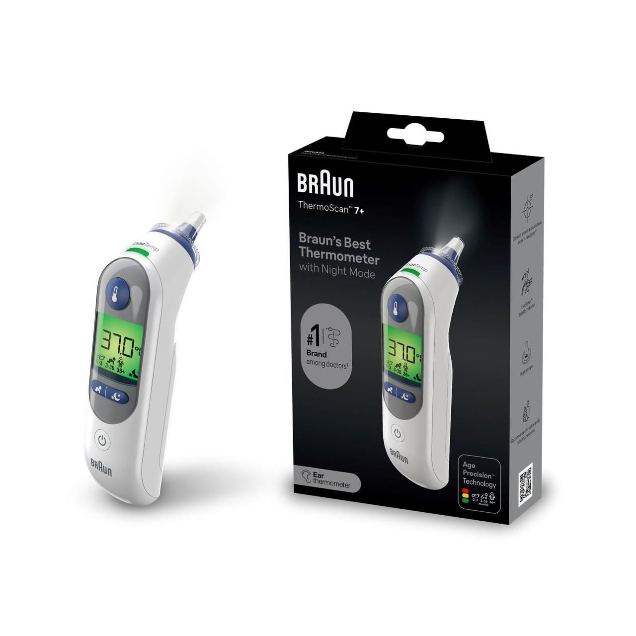 Braun IRT6525 ThermoScan 7+ Ear Thermometer Image 1