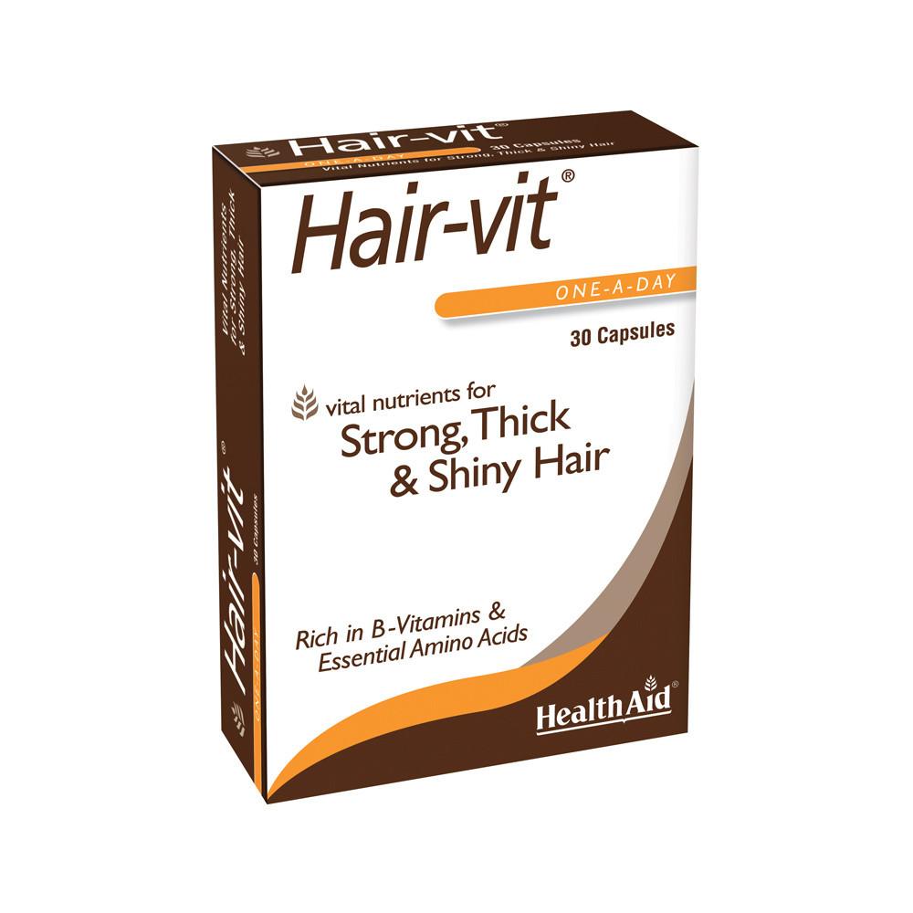 HealthAid Hair-Vit For Strong Hair 30 Capsules Image 1