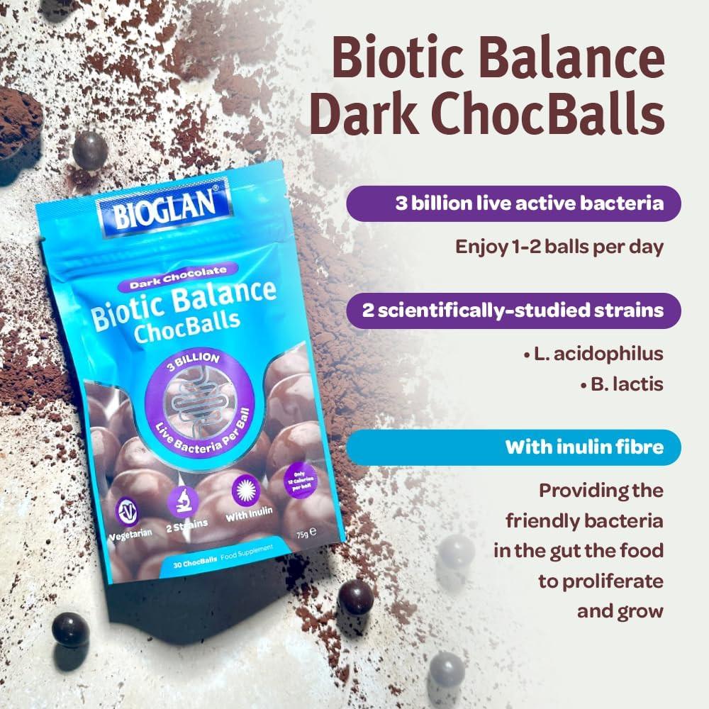 Bioglan Biotic Balance Dark Choc Balls 75g Image https://cdn11.bigcommerce.com/s-g585yu857h/images/stencil/1280w/products/4944/35291/71ZKRUR4VxL._AC_SL1000___82133.1784885026.jpg1