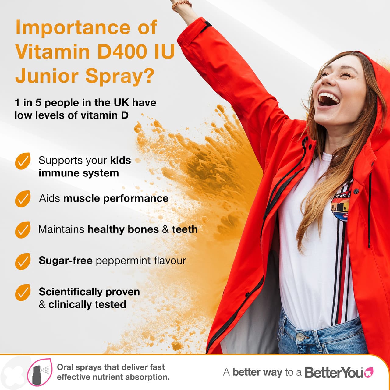 BetterYou DLuxJunior Vitamin D Oral Spray 15ml Image https://cdn11.bigcommerce.com/s-g585yu857h/images/stencil/1280w/products/4977/29952/Digital_Prod_BetterYou_Amazon_A_Content_ATF_D400_IU_Junior_02__18866.1782824105.jpg1
