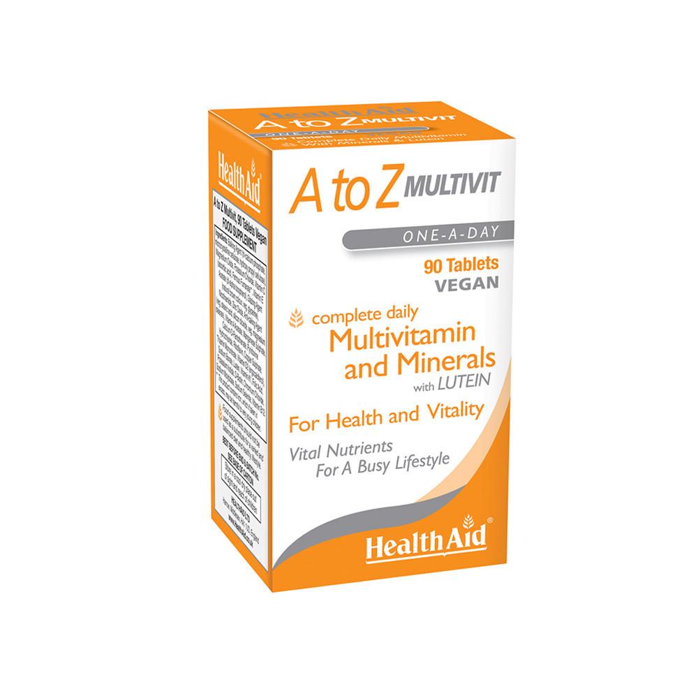 HealthAid A to Z Multivitamins 90 Tablets Image 1