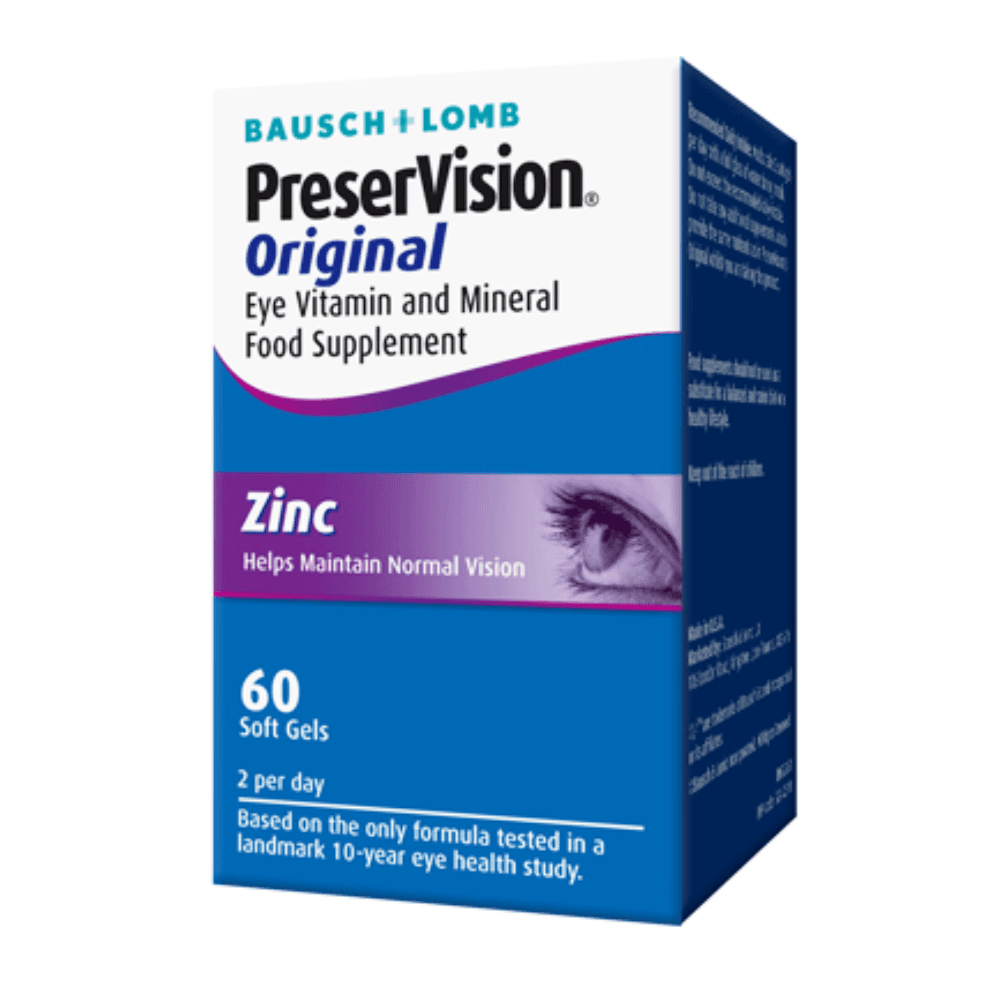 Bausch & Lomb PreserVision Original 60 Soft Gels Image 1