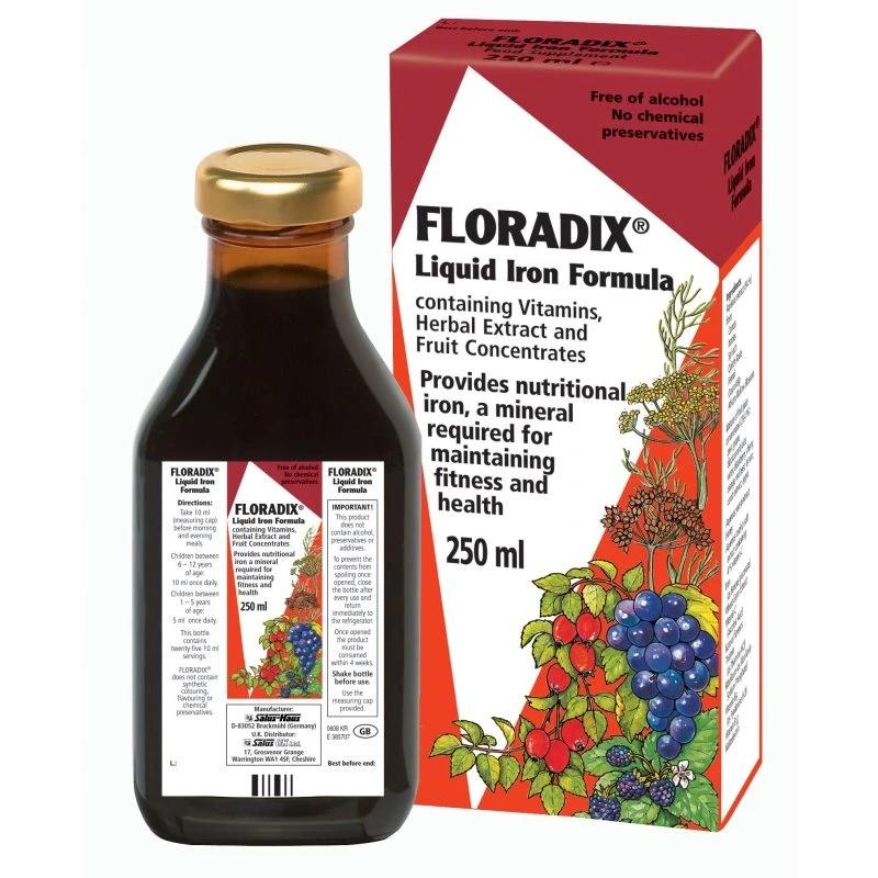 Floradix Liquid Iron Formula 250ml Image 1