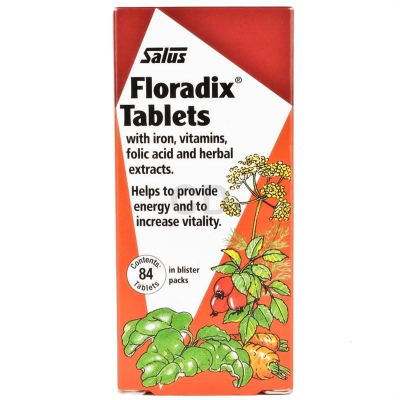 Floradix Iron and Vitamin 84 Tablets Image 1