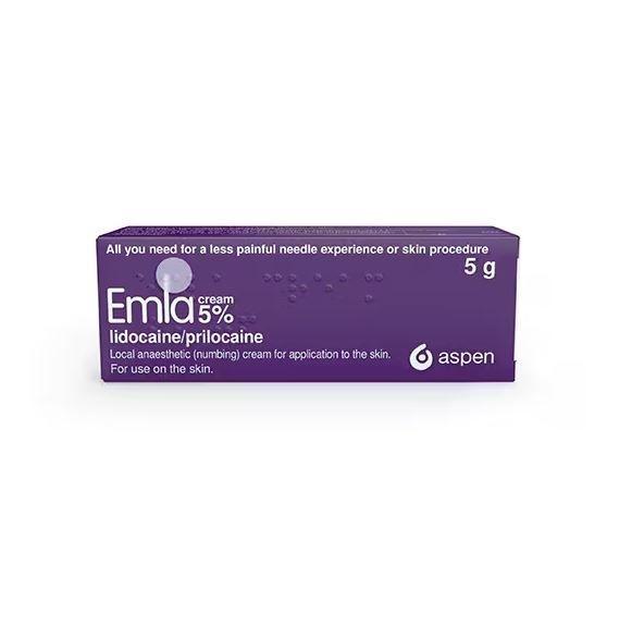 Emla Numbing Cream 5% (No Dressings) 5g Image 1