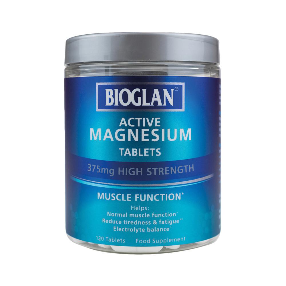 Bioglan Active Magnesium 120 Tablets Image 1
