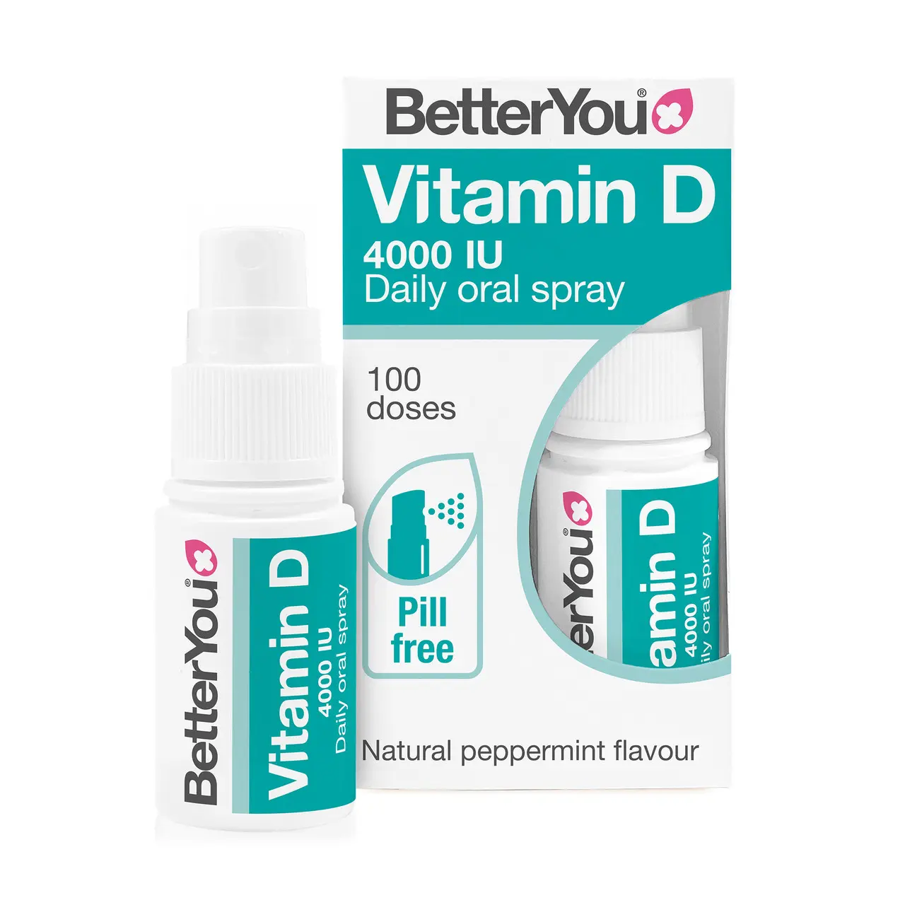 BetterYou D4000 Vitamin D Oral Spray 15ml Image 1